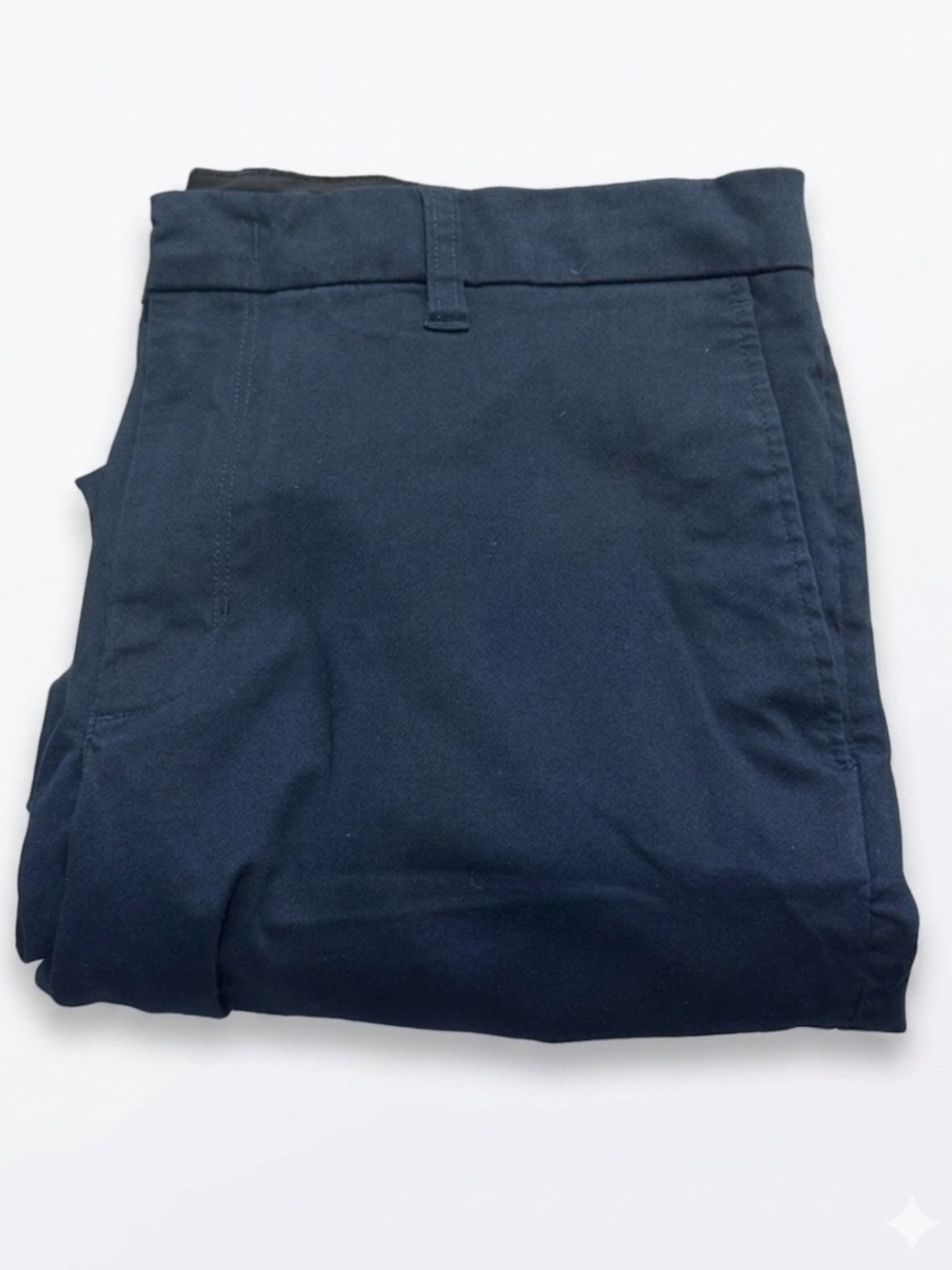 VINCE Griffith Slim Fit Stretch Chino Pants 36W Coastal Navy Blue Cotton Blend